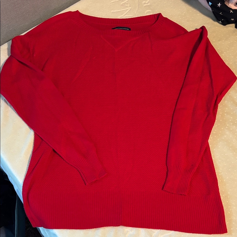 American Eagle Outfitters Red Sweater Excellent Condition